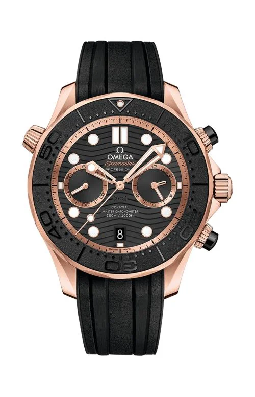 Seamaster Diver 300M Omega Co-Axial Master Chronometer Chronograph 44 Mm