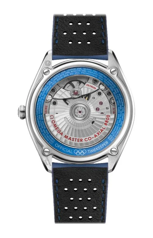 Seamaster Olympic Official Timekeeper 39,5 Mm, Acciaio Su Pelle - Limited 2