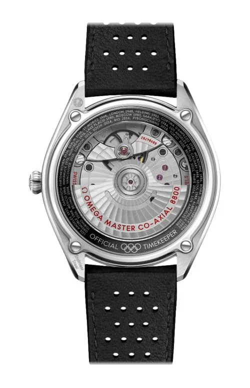 Seamaster Olympic Official Timekeeper 39,5 Mm, Acciaio Su Pelle - Limited 2