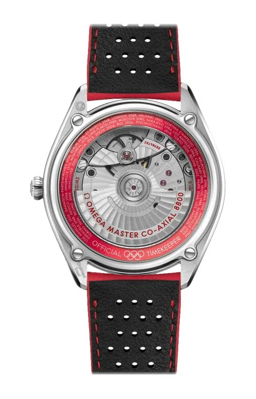 Seamaster Olympic Official Timekeeper 39,5 Mm, Acciaio Su Pelle - Limited 2