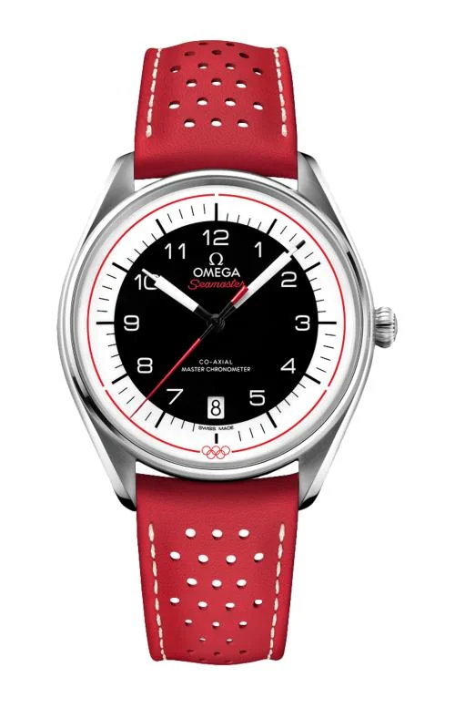 Seamaster Olympic Official Timekeeper 39,5 Mm, Acciaio Su Pelle - Limited
