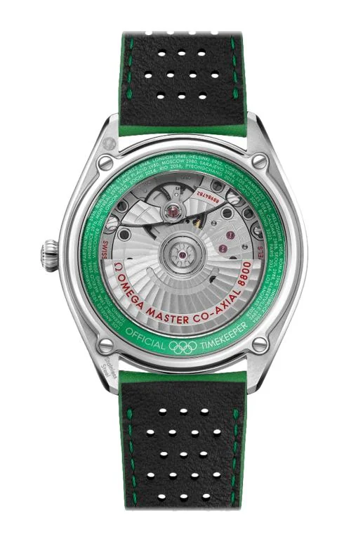 Seamaster Olympic Official Timekeeper 39,5 Mm, Acciaio Su Pelle - Limited 2