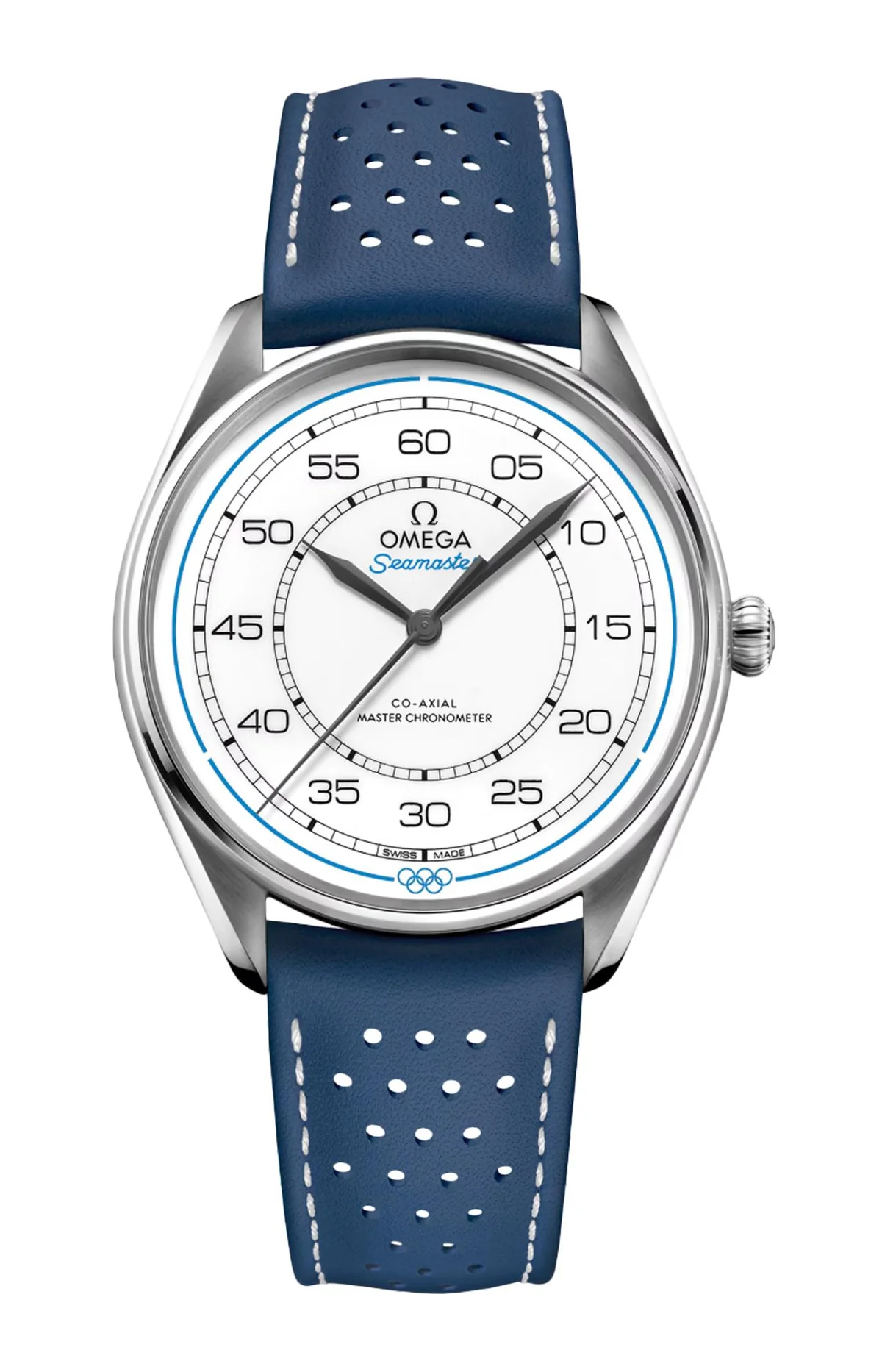 Seamaster Olympic Official Timekeeper 39,5 Mm, Acciaio Su Pelle - Limited