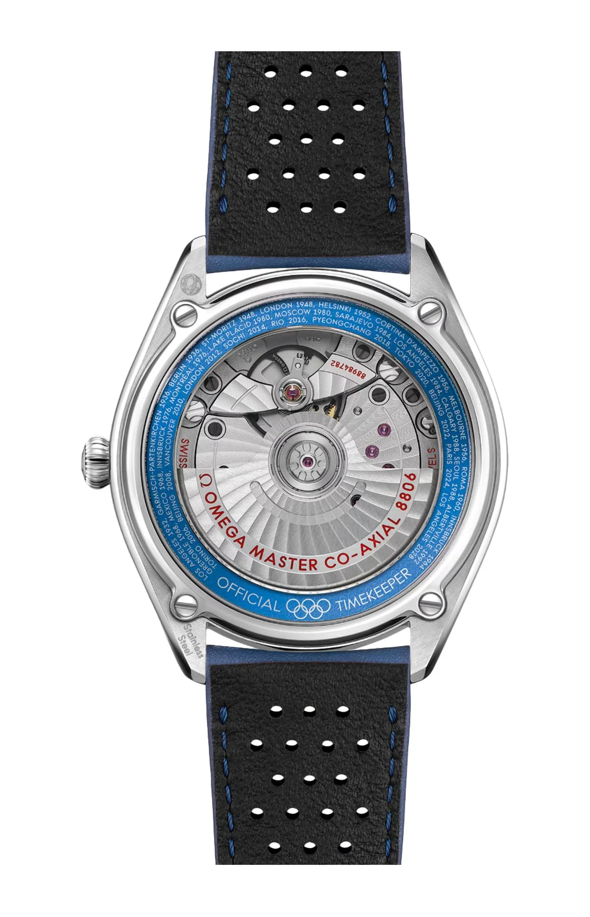 Seamaster Olympic Official Timekeeper 39,5 Mm, Acciaio Su Pelle - Limited 2