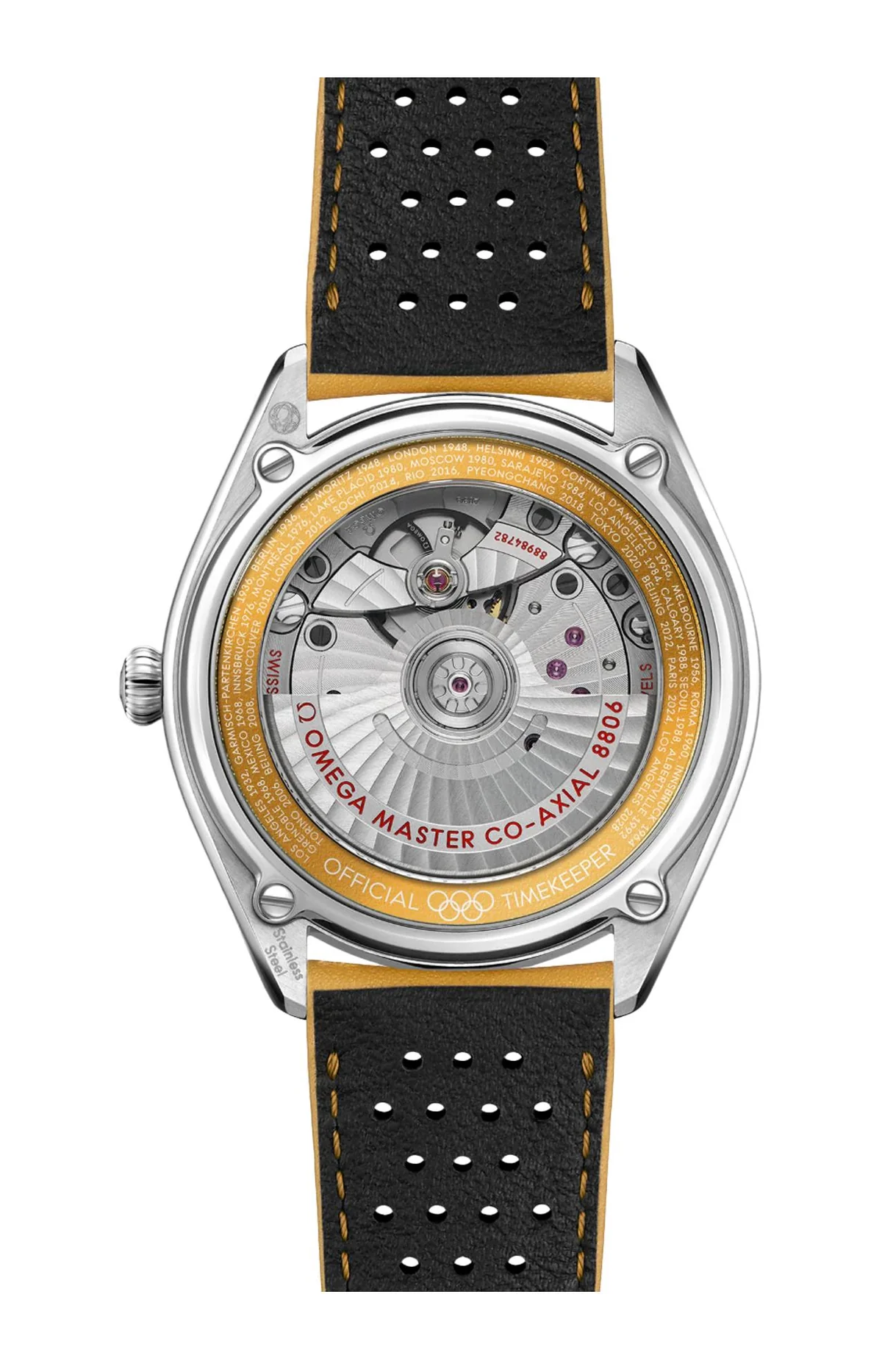 Seamaster Olympic Official Timekeeper 39,5 Mm, Acciaio Su Pelle - Limited 2