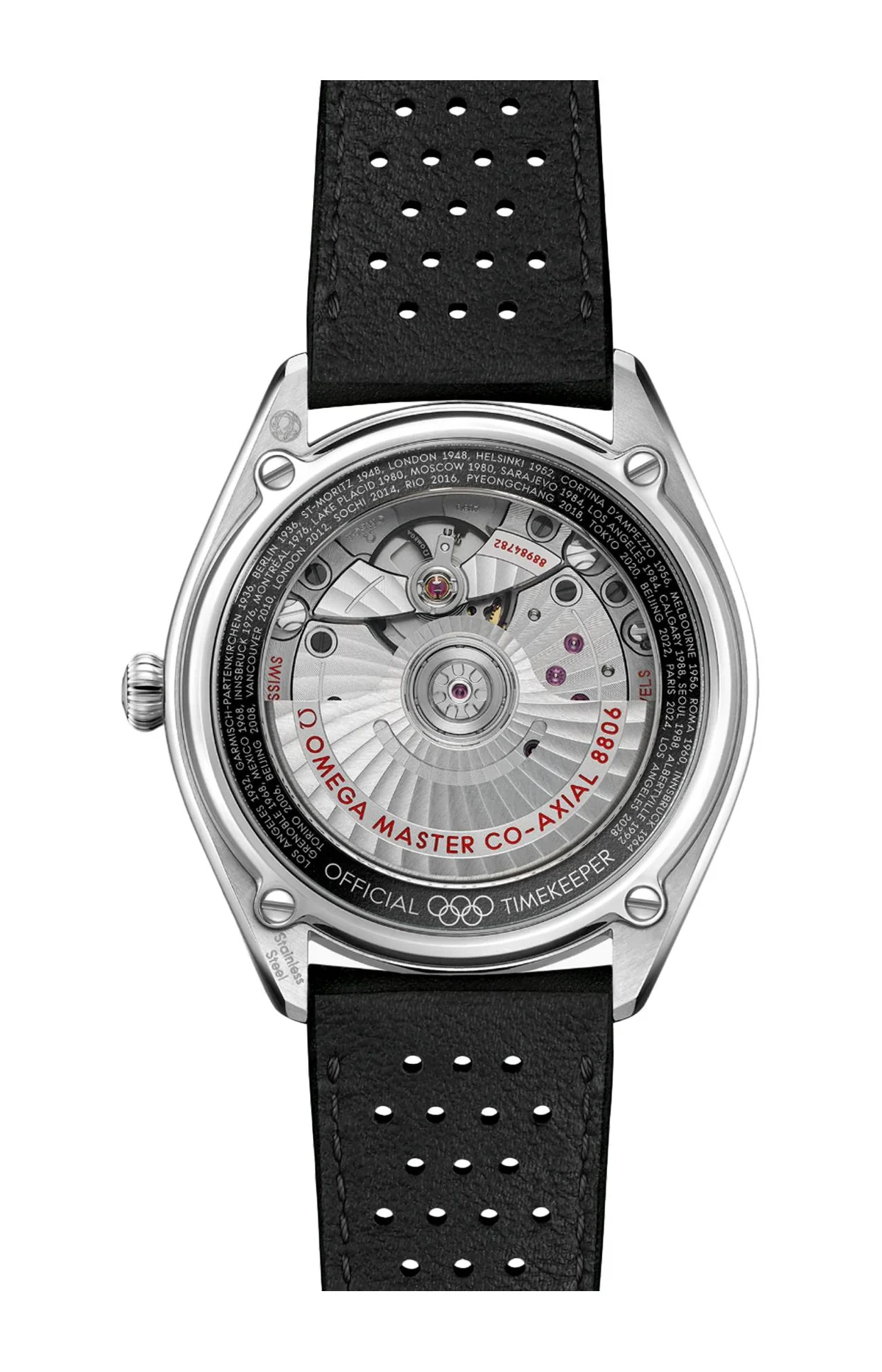 Seamaster Olympic Official Timekeeper 39,5 Mm, Acciaio Su Pelle - Limited 2
