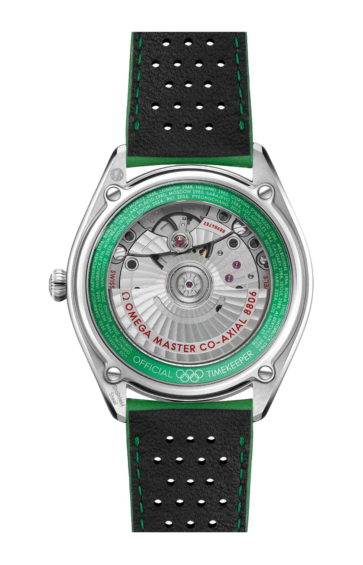 Seamaster Olympic Official Timekeeper 39,5 Mm, Acciaio Su Pelle - Limited 2