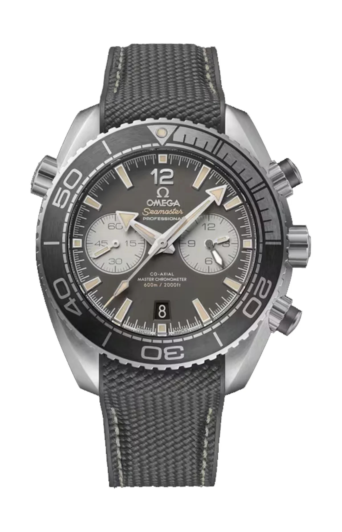 Seamaster Planet Ocean 600M 45,5 Mm, Acciaio Su Caucciù