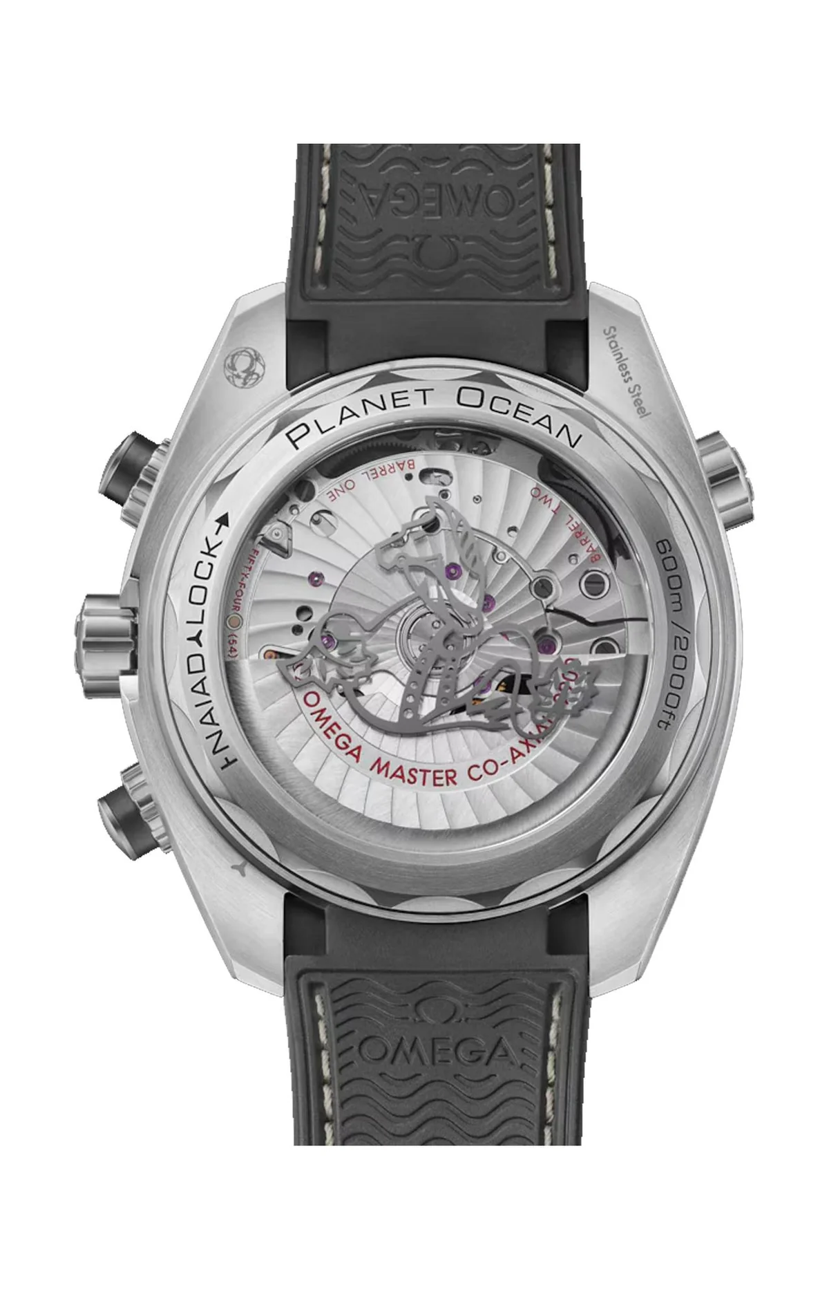 Seamaster Planet Ocean 600M 45,5 Mm, Acciaio Su Caucciù 2