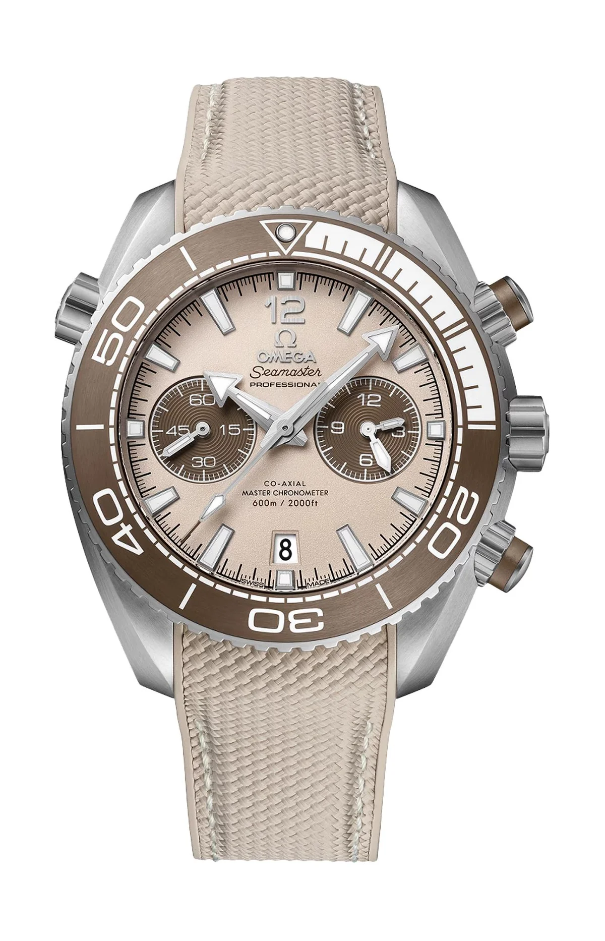 Seamaster Planet Ocean 600M 45,5 Mm, Acciaio Su Caucciù