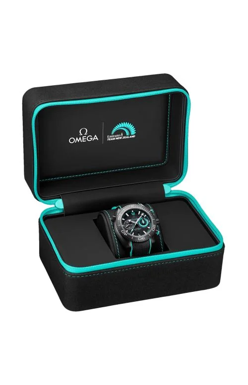 Seamaster Planet Ocean 600M 45.5 Mm, Ceramica Nera Su Caucciù 3