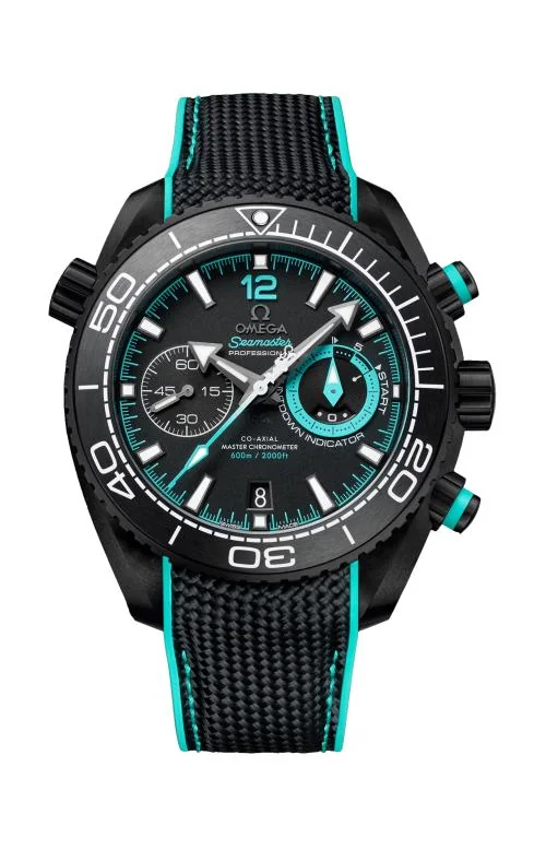 Seamaster Planet Ocean 600M 45.5 Mm, Ceramica Nera Su Caucciù