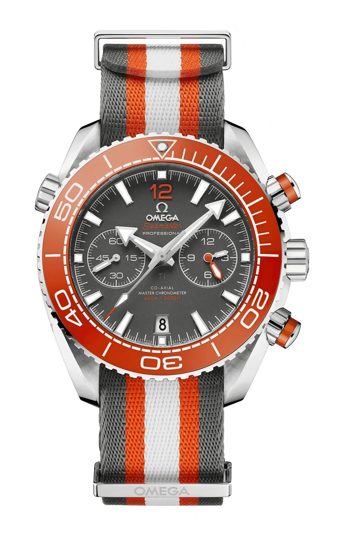 Seamaster Planet Ocean 600M Omega Co-Axial Master Chronometer Chronograph 45,5Mm