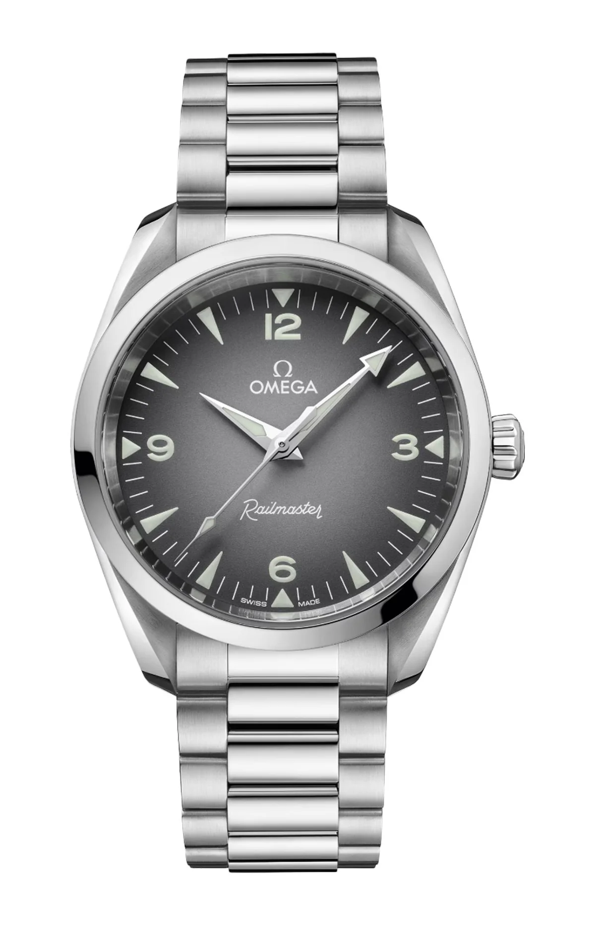 Seamaster Railmaster 38 Mm, Acciaio Su