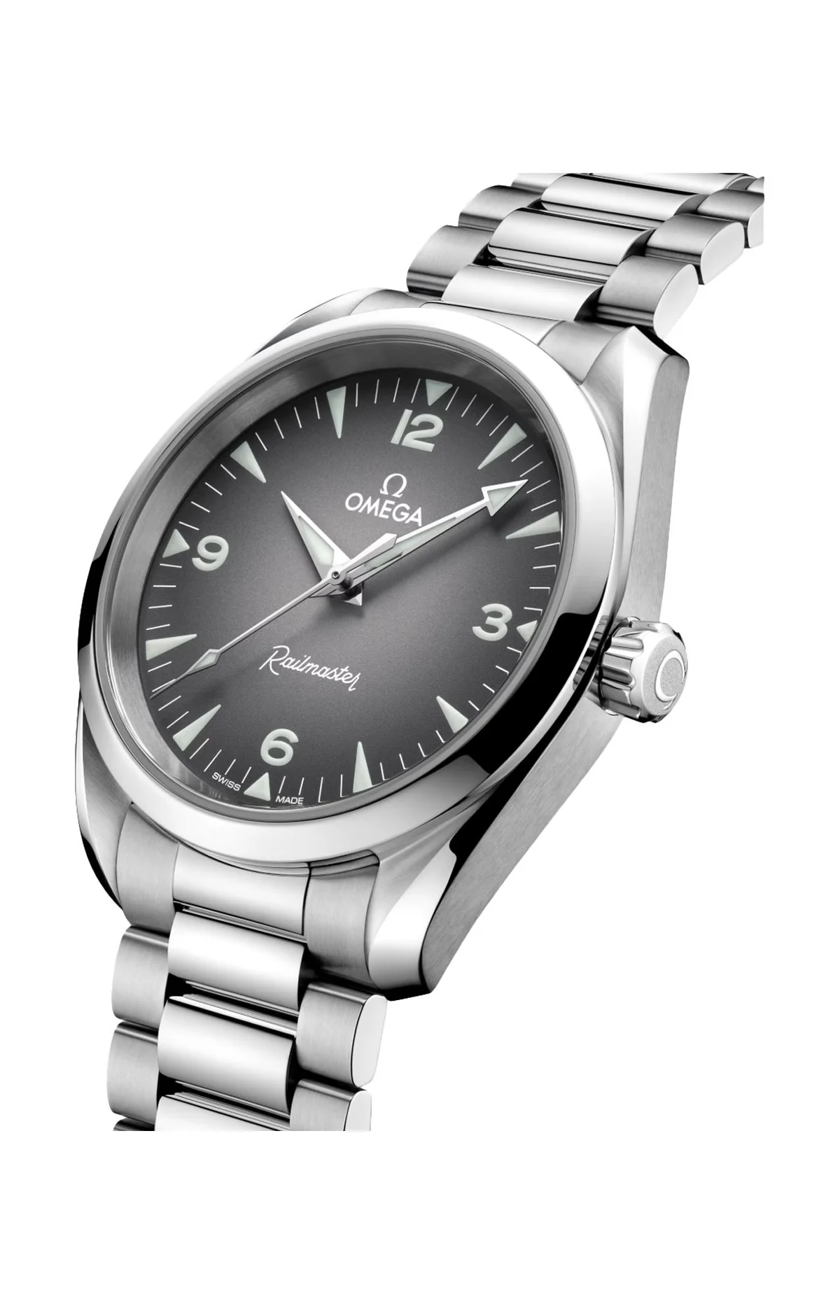 Seamaster Railmaster 38 Mm, Acciaio Su 3