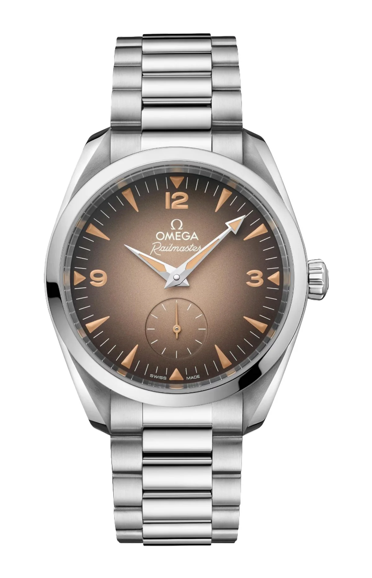 Seamaster Railmaster 38 Mm, Acciaio Su