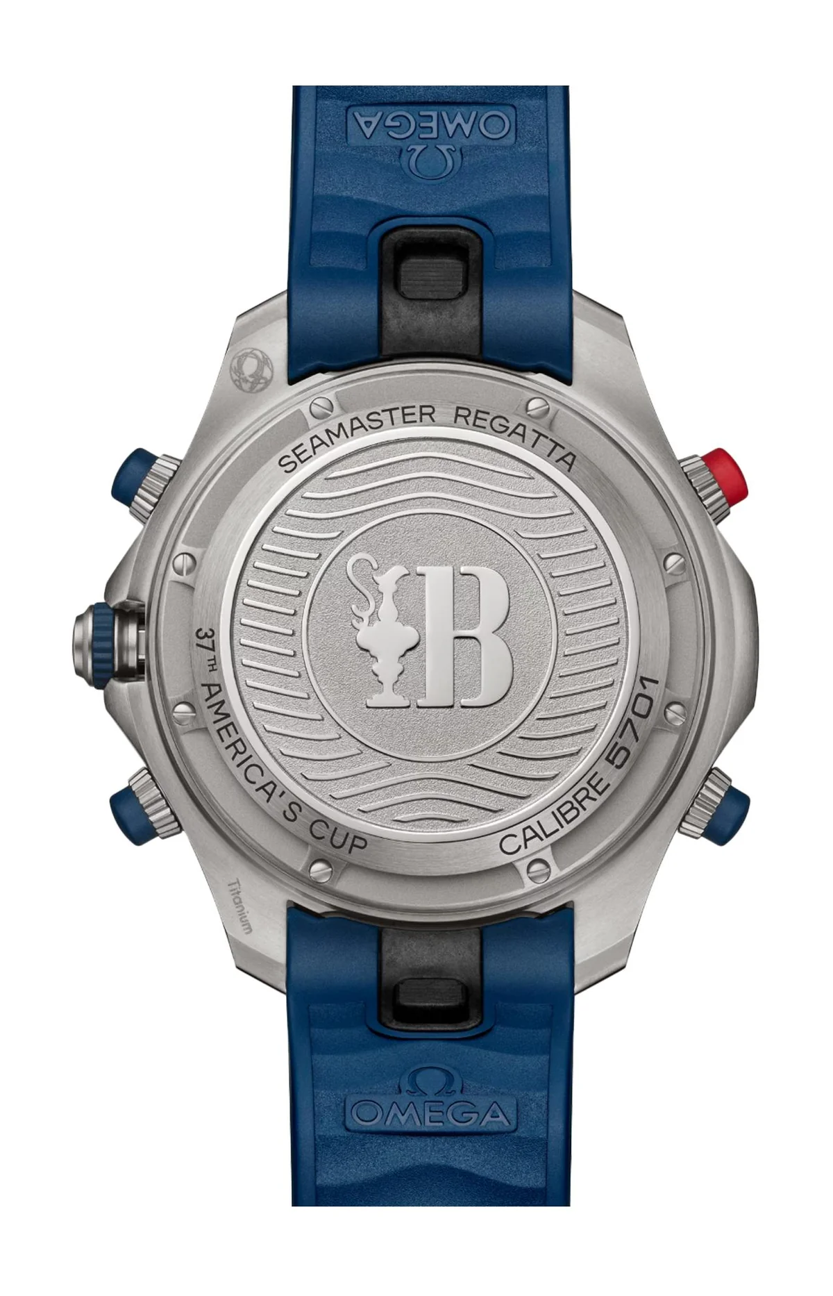 Seamaster Regatta 46,75 Mm, Titanio Su Caucciù 2