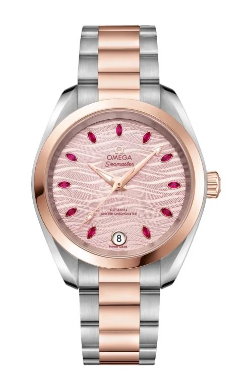 Semaster Aqua Terra 150M 34 Mm, Acciaio-Oro Sedna™ Su Acciaio-Oro Sedna™