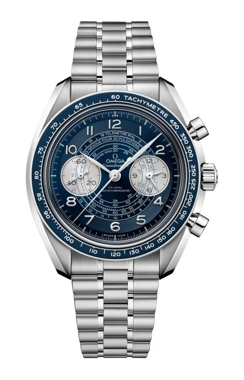 Speedmaster Chronoscope 43 Mm, Acciaio Su