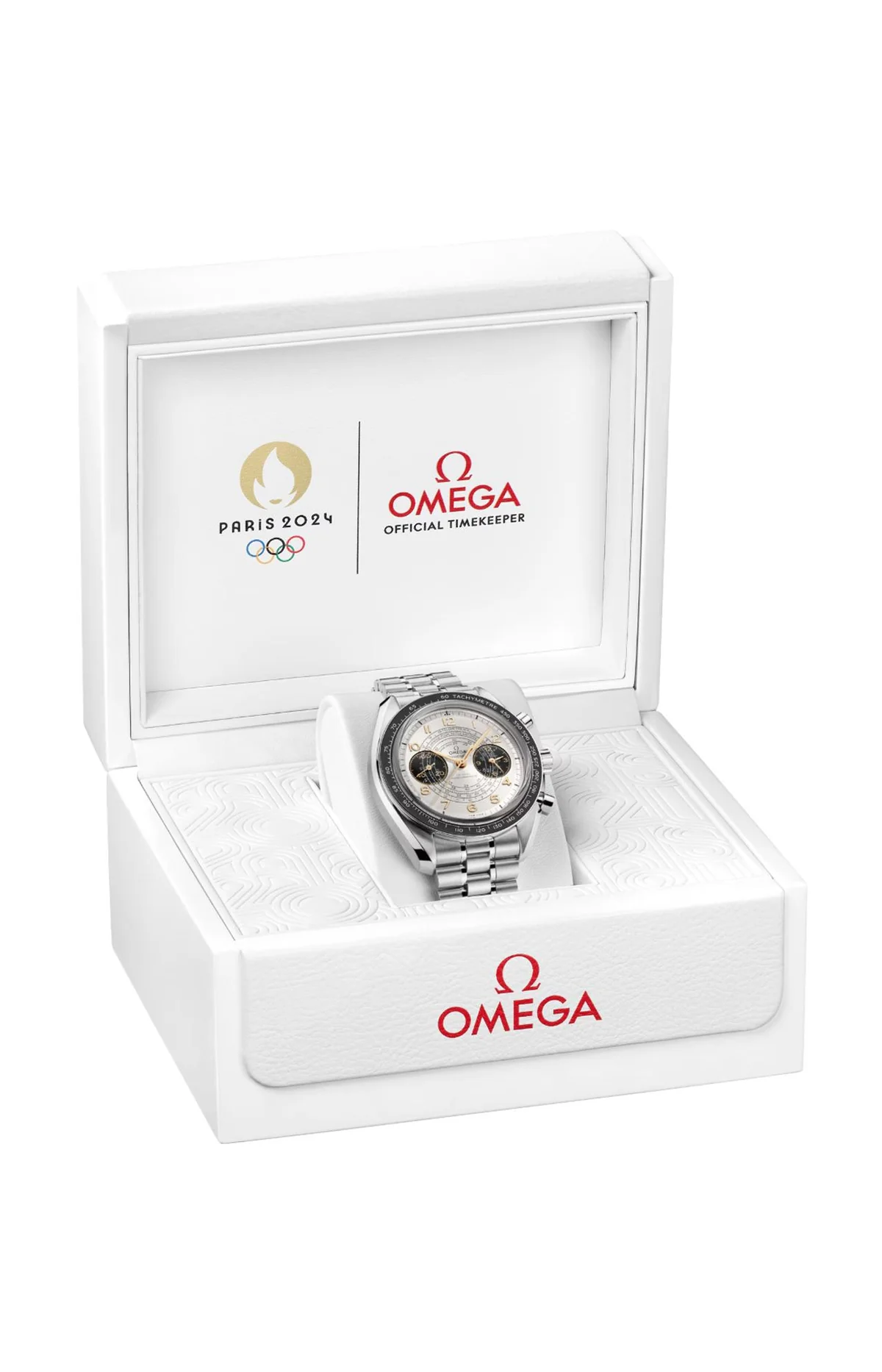 Speedmaster Chronoscope 43 Mm, Acciaio Su 3