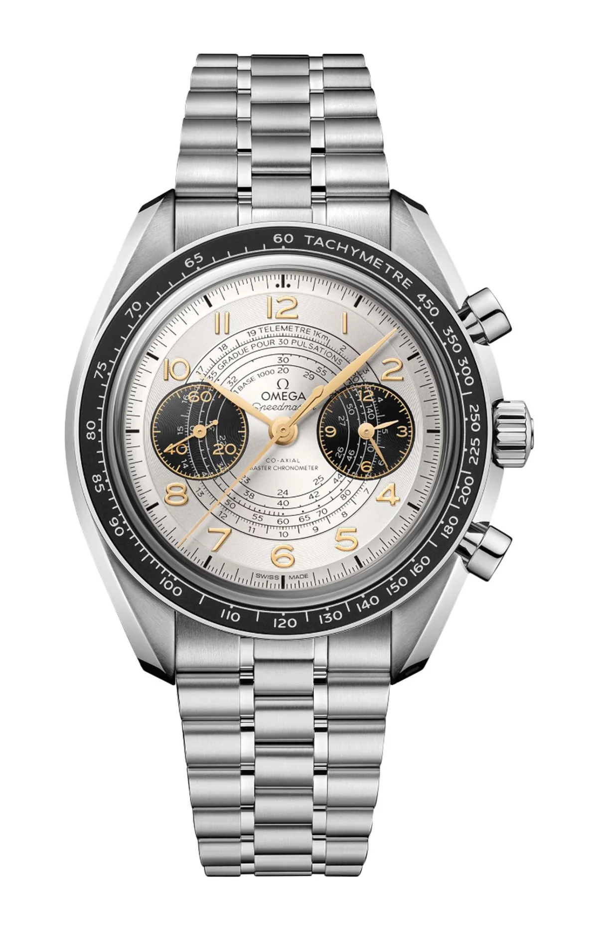 Speedmaster Chronoscope 43 Mm, Acciaio Su