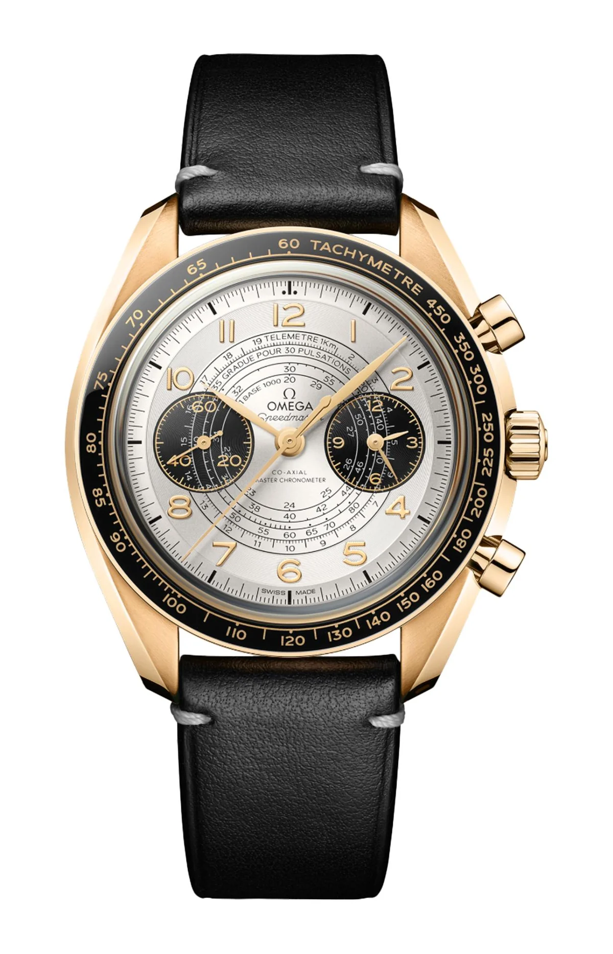 Speedmaster Chronoscope 43 Mm, Oro Moonshine™ Su 1