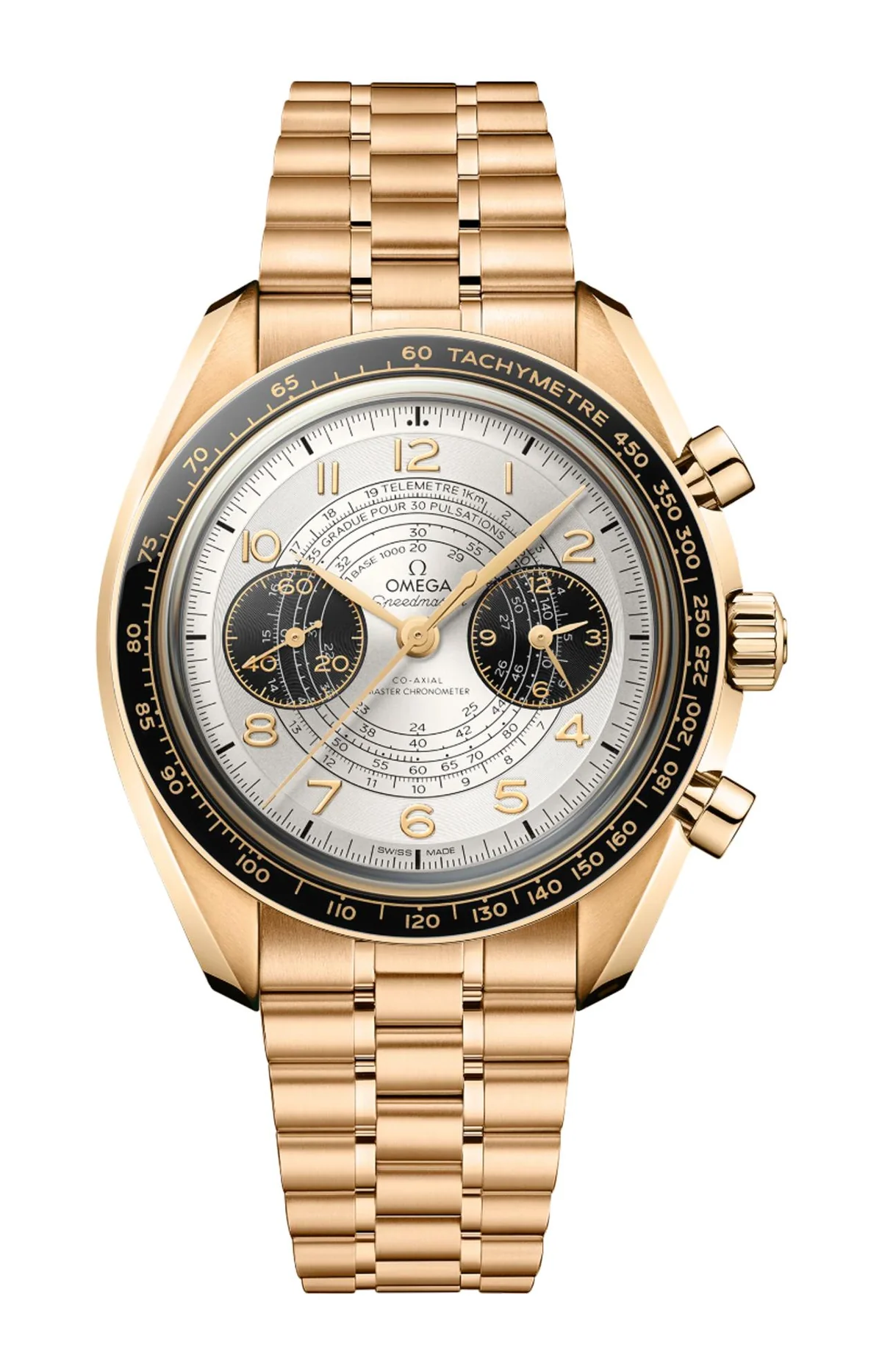 Speedmaster Chronoscope 43 Mm, Oro Moonshine™ Su Oro Moonshine™ 1