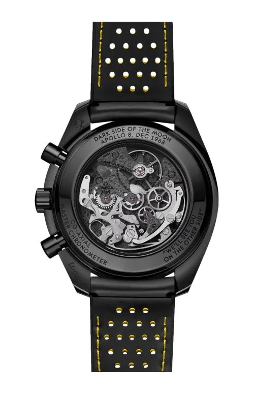 Speedmaster Dark Side Of The Moon 44,25 Mm, Ceramica Nera Su Caucciù 2
