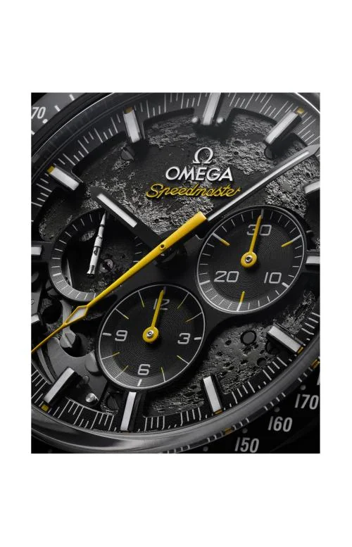 Speedmaster Dark Side Of The Moon 44,25 Mm, Ceramica Nera Su Caucciù 3