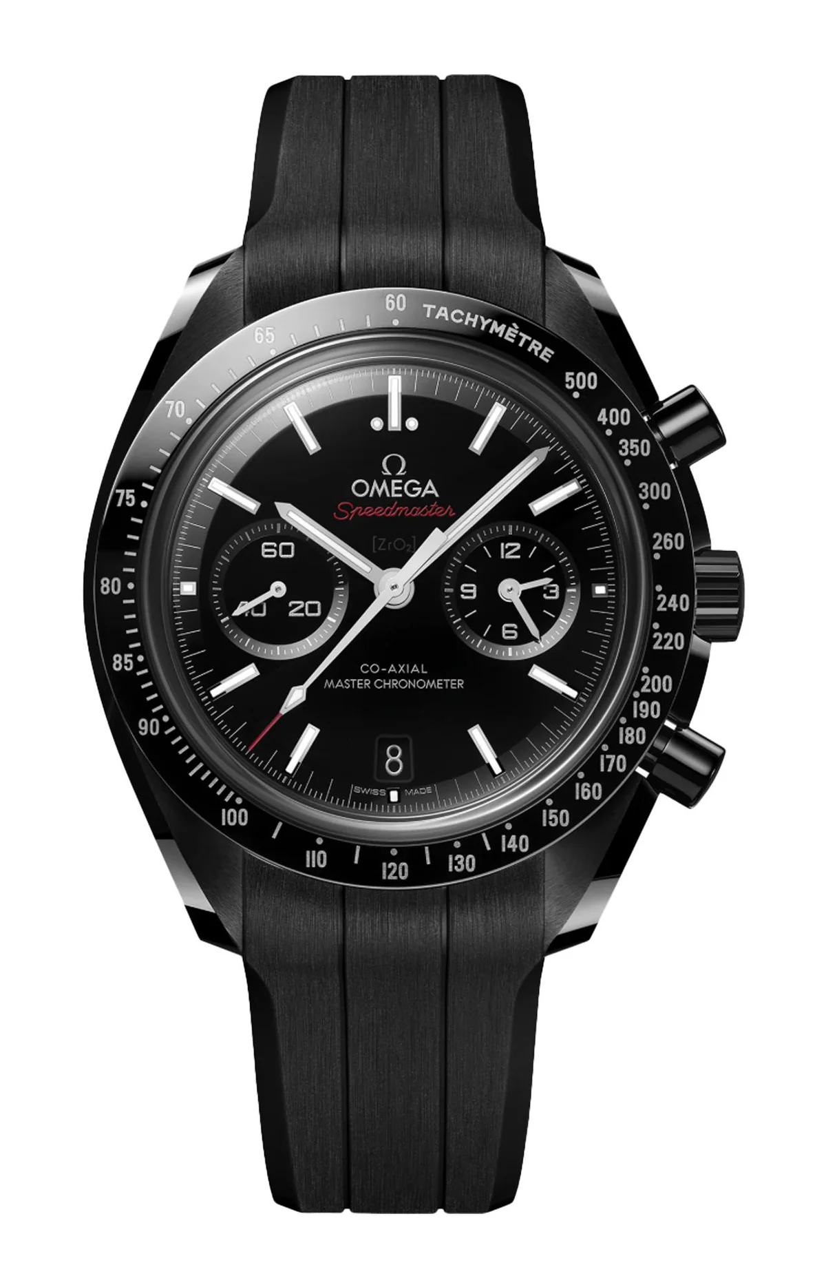 Speedmaster Dark Side Of The Moon 44,25 Mm, Ceramica Su Caucciù