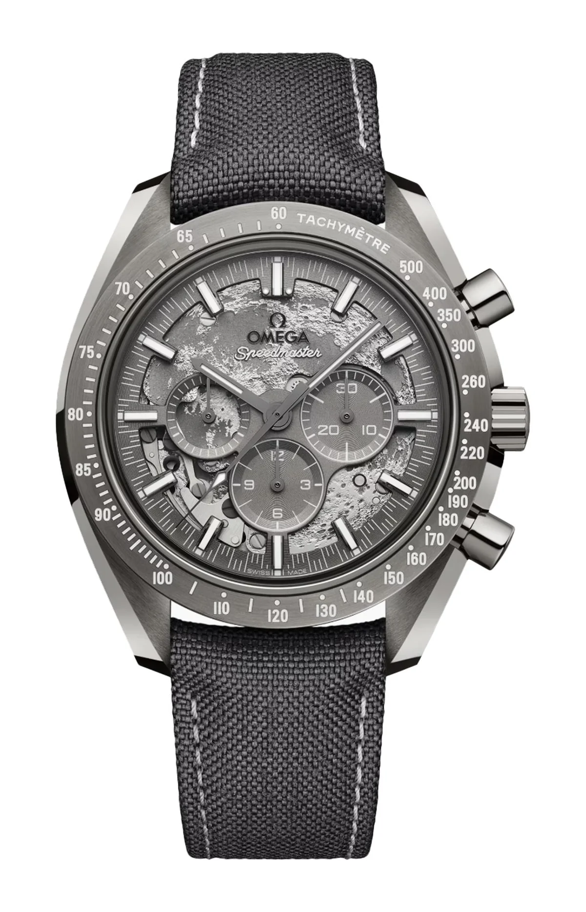 Speedmaster Dark Side Of The Moon 44,25 Mm, Ceramica Su Tessuto E
