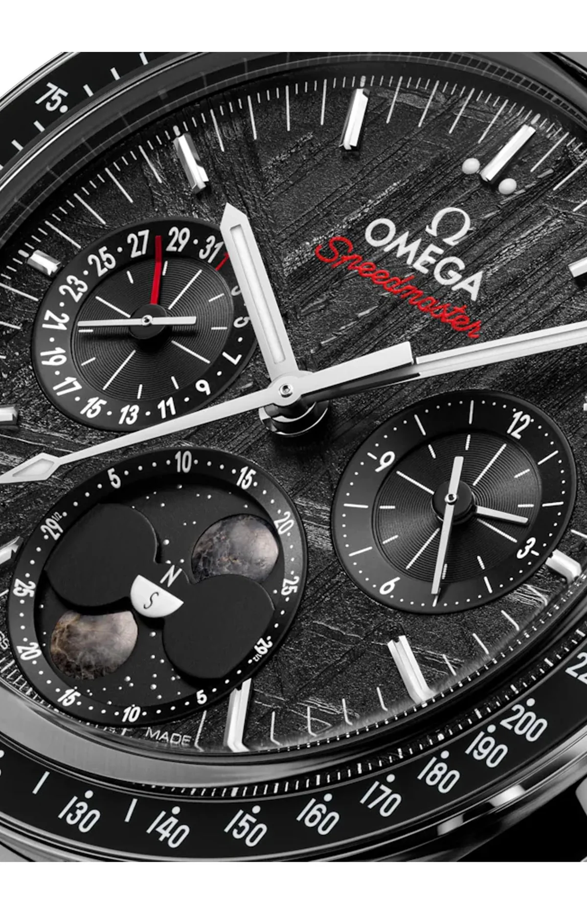 Speedmaster Fasi Lunari 43 Mm, Acciaio Su 4