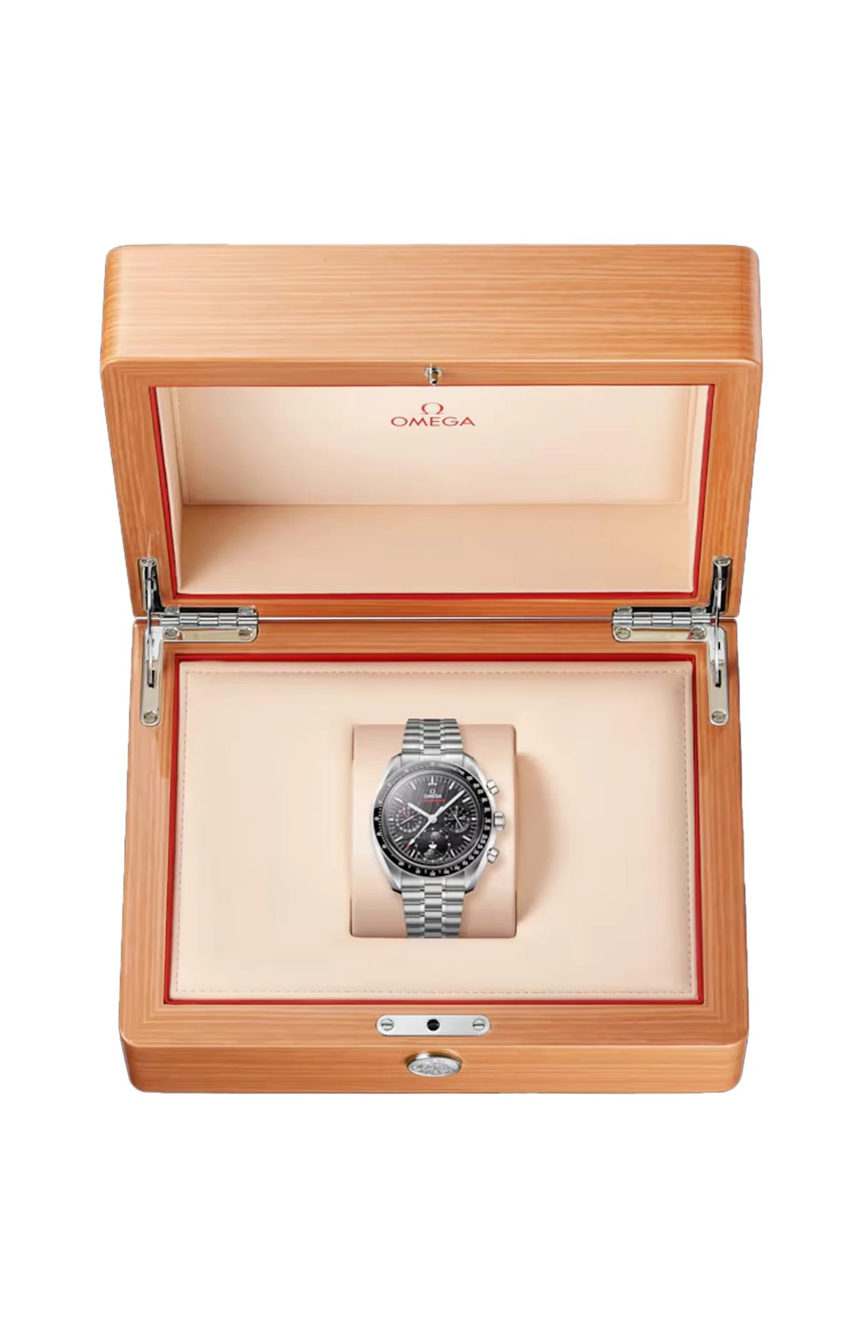 Speedmaster Fasi Lunari 43 Mm, Acciaio Su 5