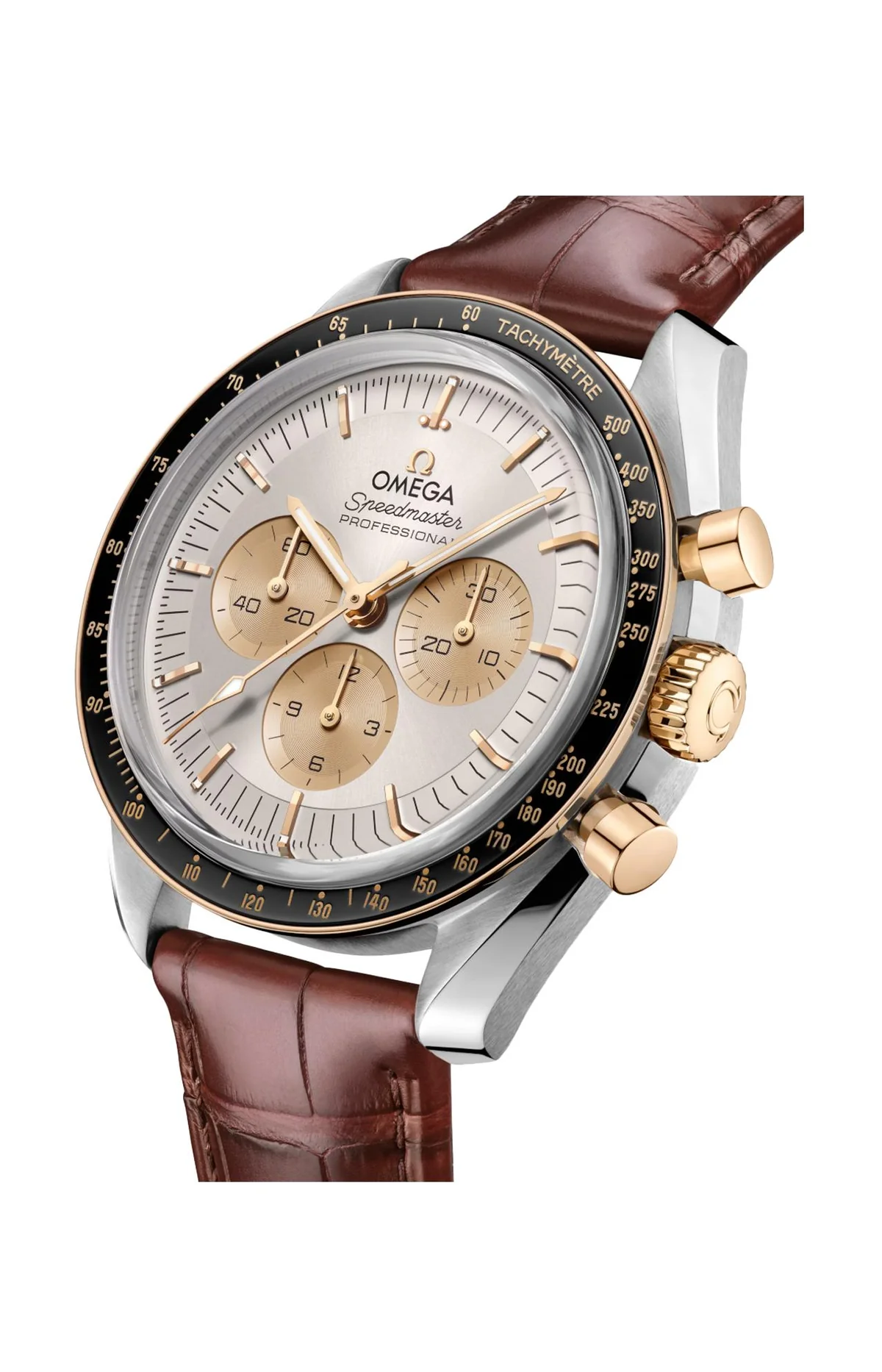 Speedmaster Moonwatch Professional 42 Mm, Acciaio-Oro Moonshine™ Su 3