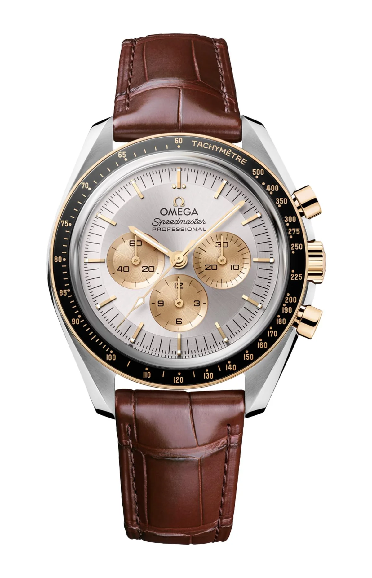 Speedmaster Moonwatch Professional 42 Mm, Acciaio-Oro Moonshine™ Su