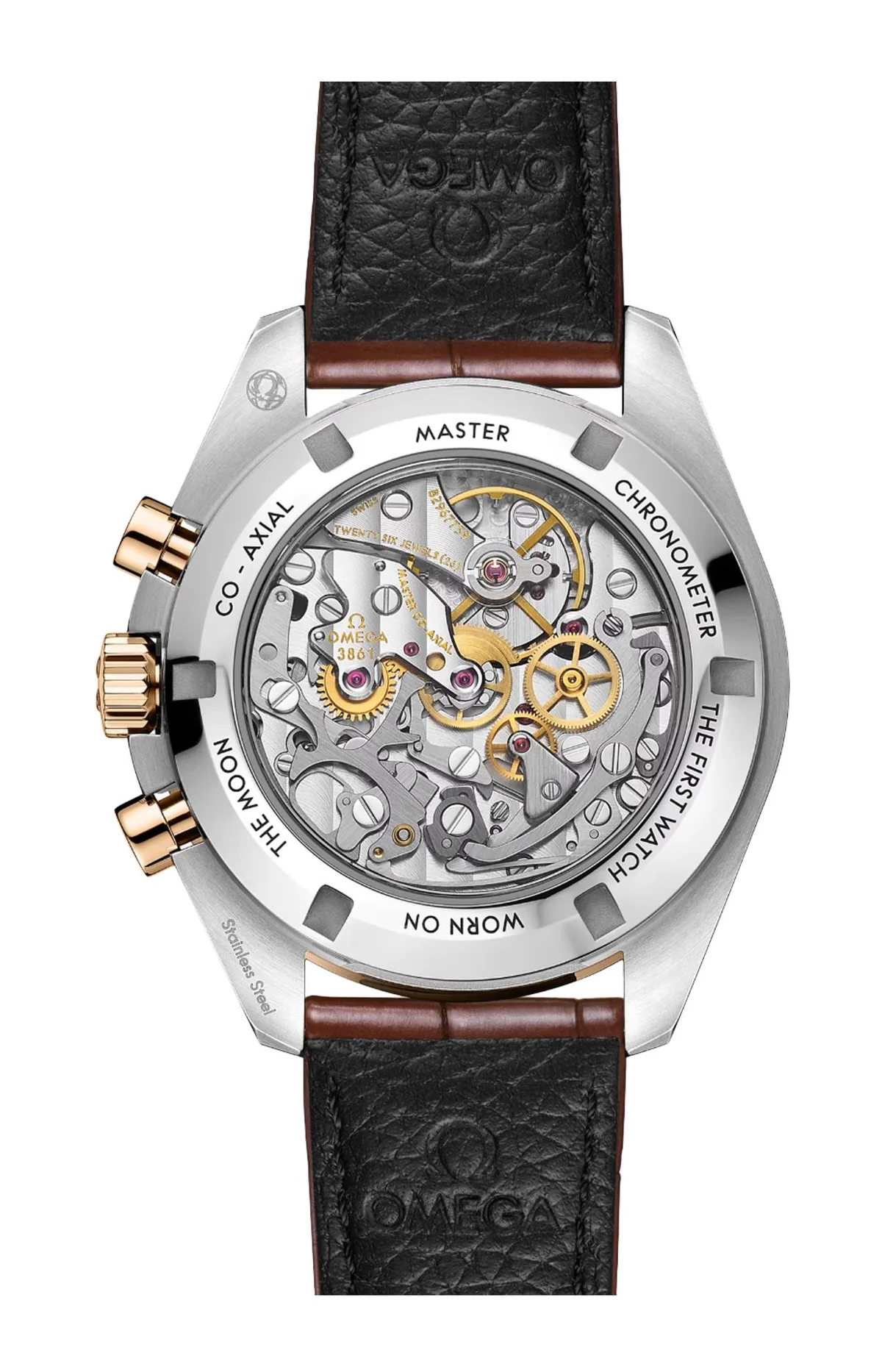 Speedmaster Moonwatch Professional 42 Mm, Acciaio-Oro Moonshine™ Su 2