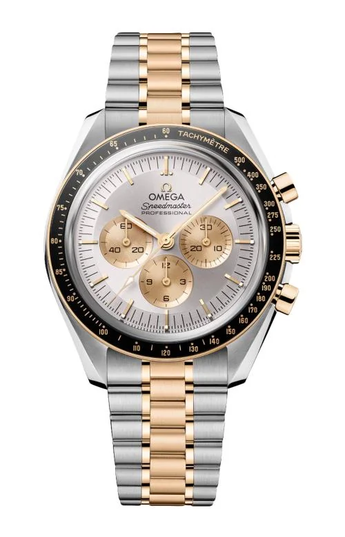 Speedmaster Moonwatch Professional 42 Mm, Acciaio-Oro Moonshine™ Su Acciaio-Oro Moonshine™