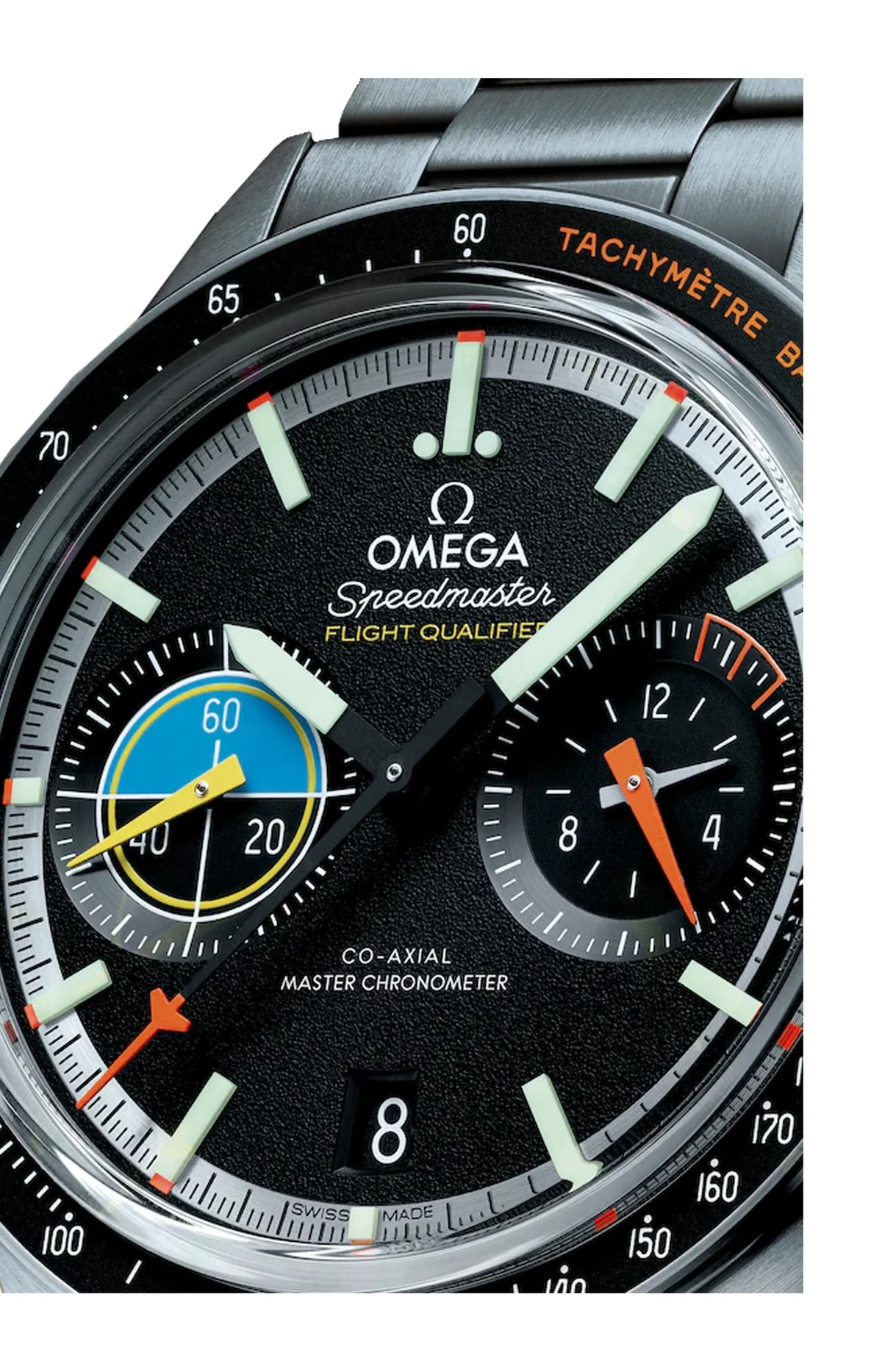 Speedmaster Pilot 40,85 Mm, Acciaio Su 3