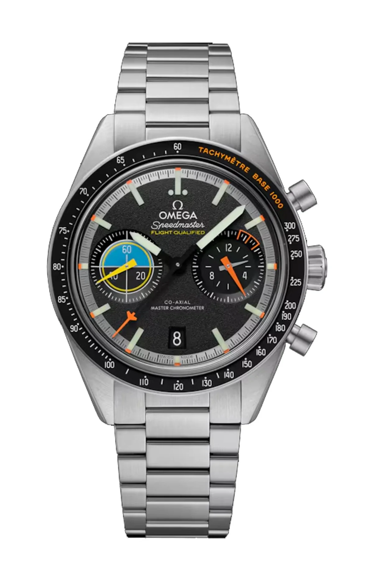 Speedmaster Pilot 40,85 Mm, Acciaio Su