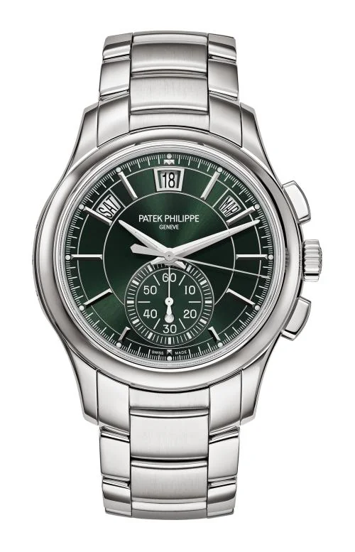 Complicazioni Cronografo Flyback, Calendario Annuale, Carica