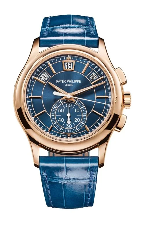 Complicazioni Cronografo Flyback, Calendario Annuale, Carica Automatica