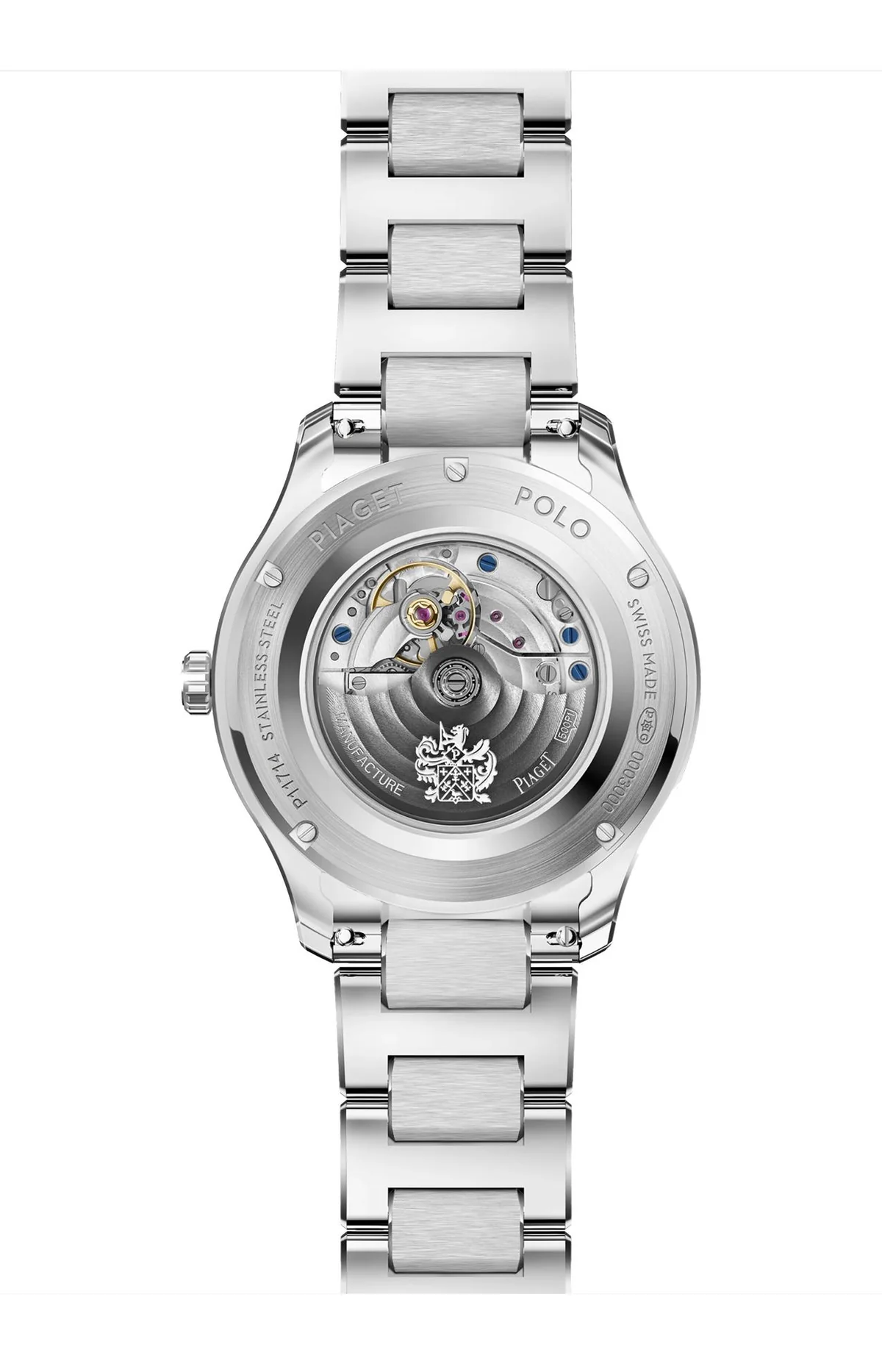 Piaget Polo Date Automatico Acciaio Diamanti 3