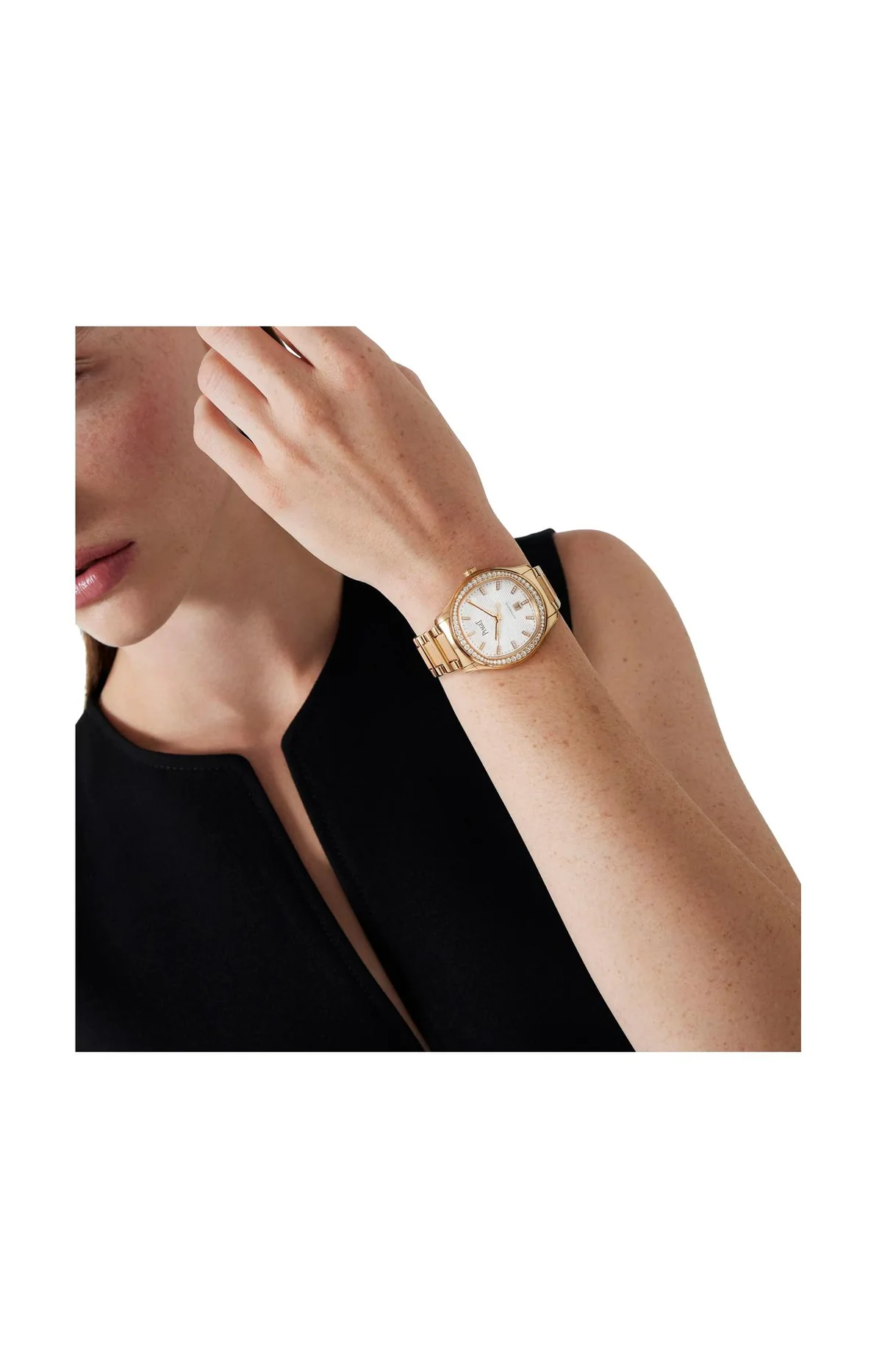 Piaget Polo Date Automatico Oro Rosa Diamanti 5