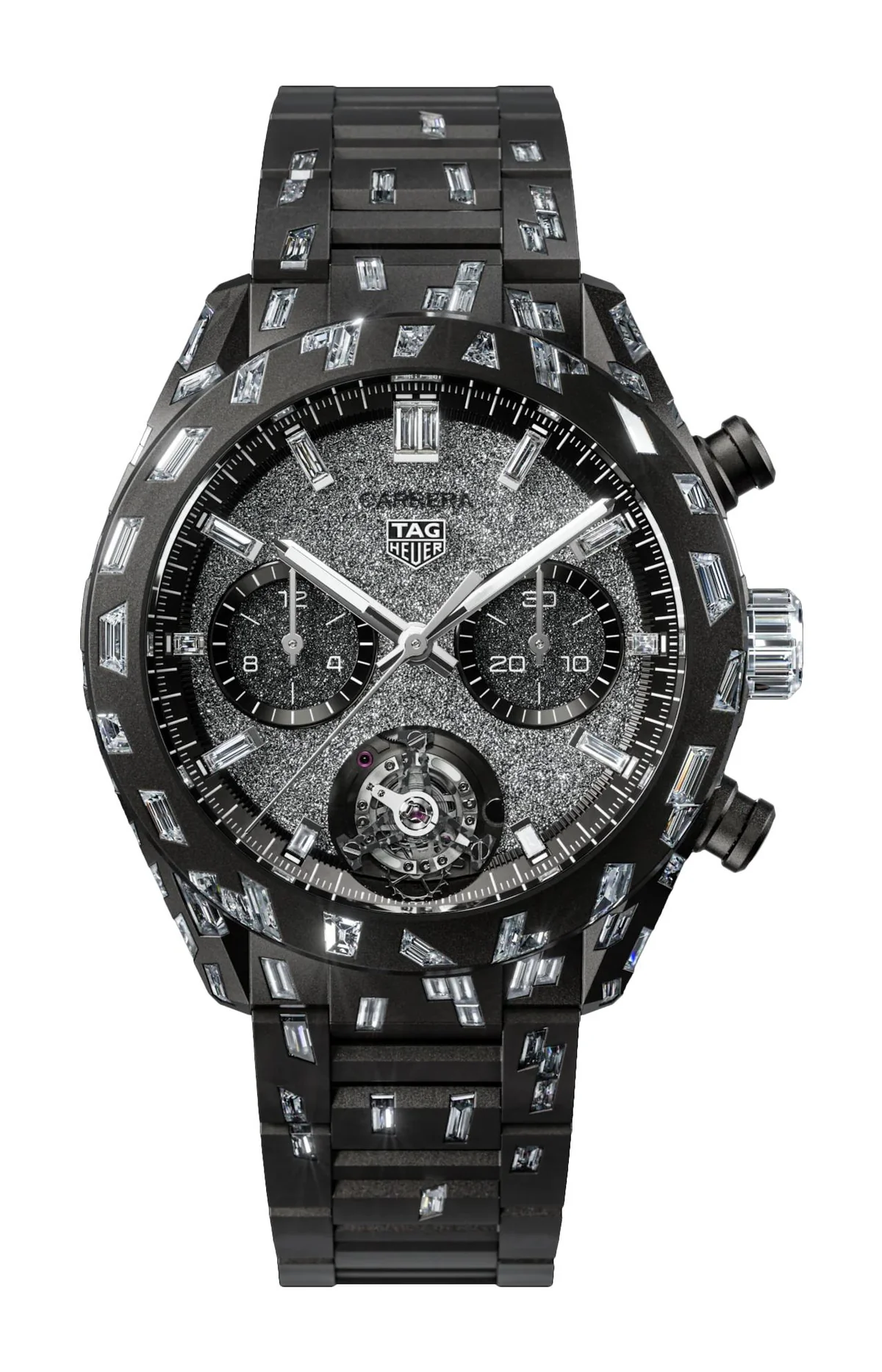 Tag Heuer Carrera Tourbillon Nanograph Plasma Diamant D'Avant