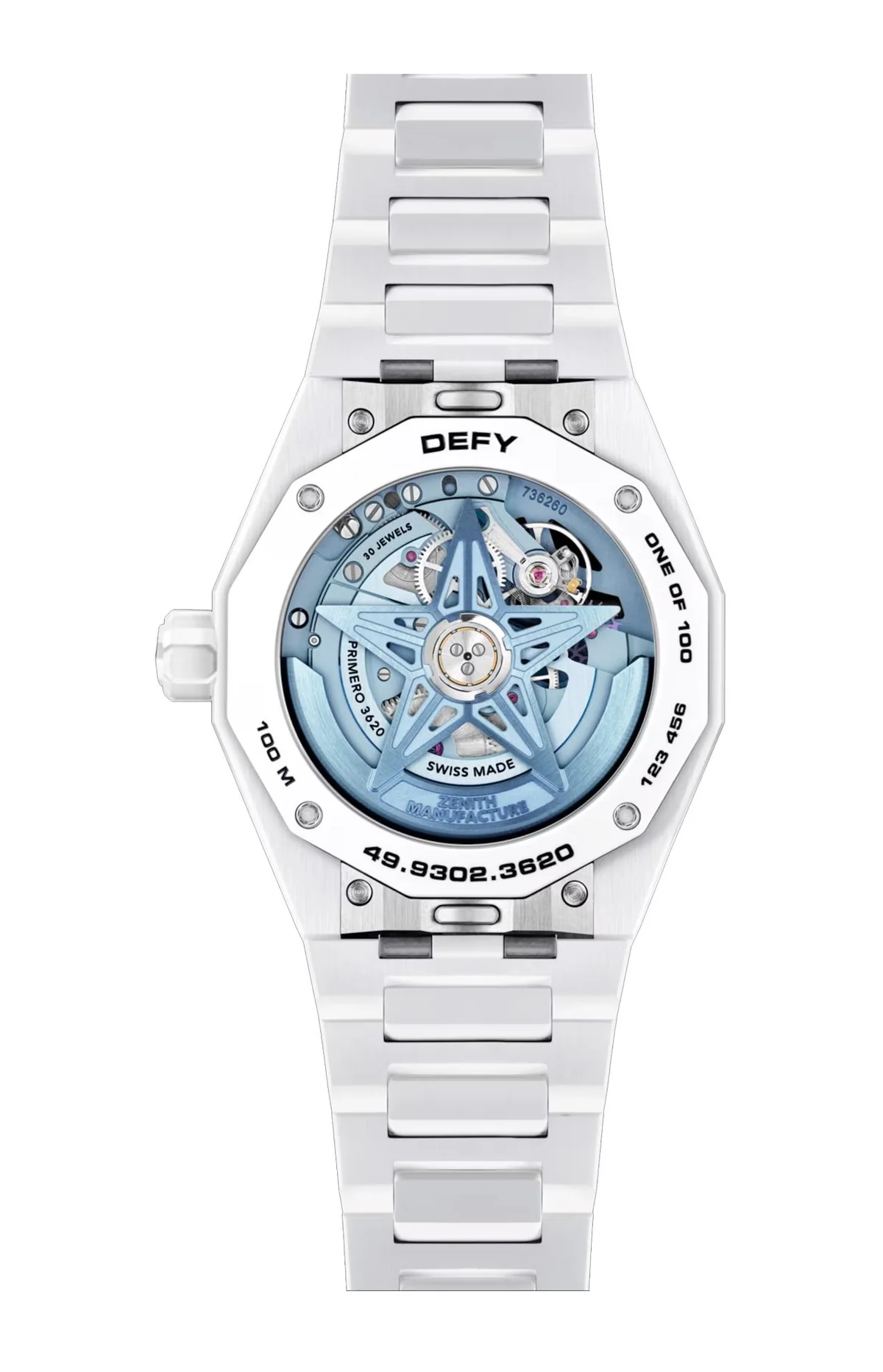Defy Skyline Skeleton White Surfer Ceramic - Limited 2