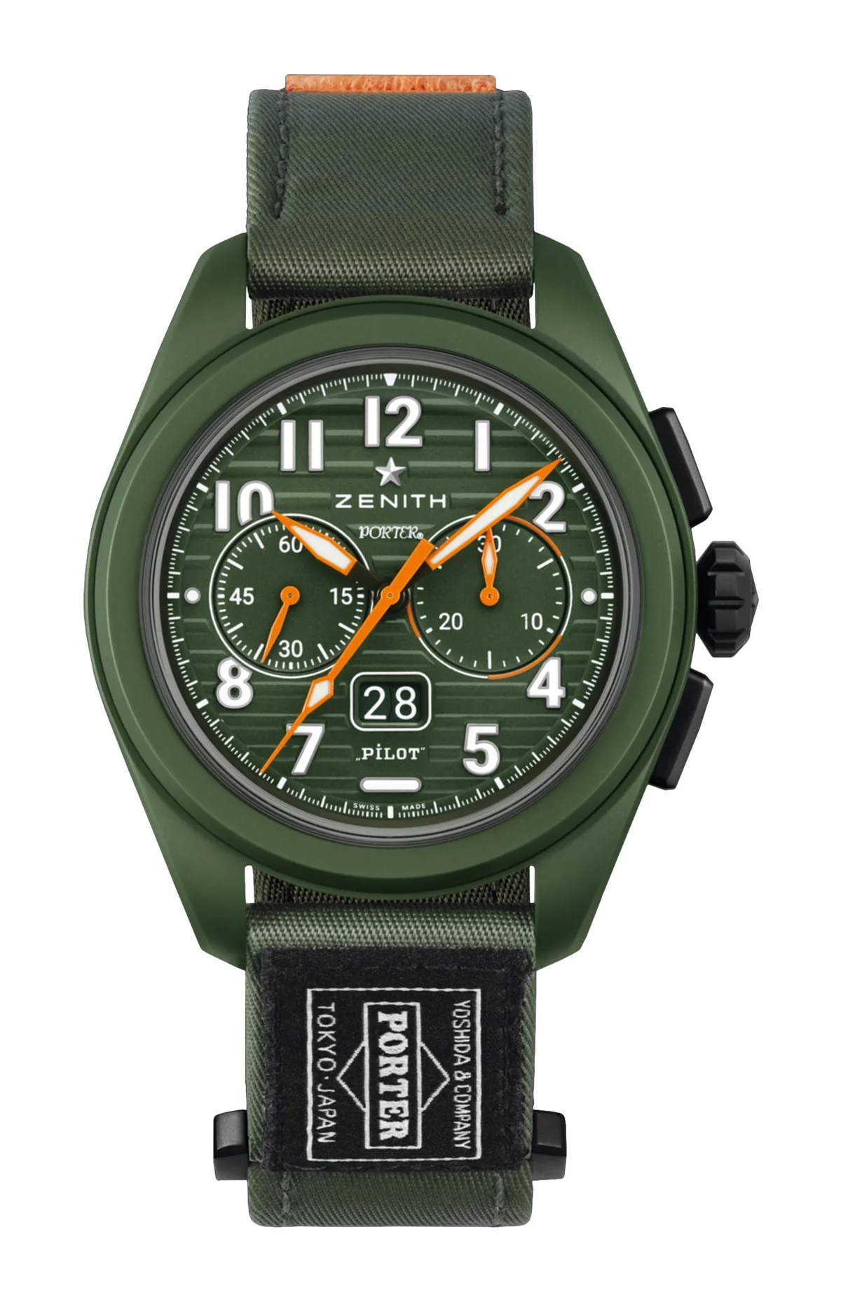 Pilot Big Date Flyback Porter - Limited